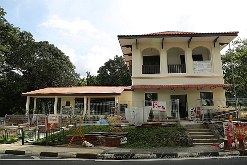 The building that housed the former Nee Soon Post Office is being given a new lease of life. 