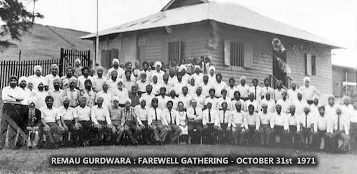 The Gurdwara at View Road Barracks, 1971