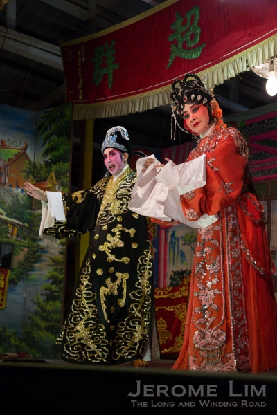 The Teochew Opera performances is one of the draws of the festival.