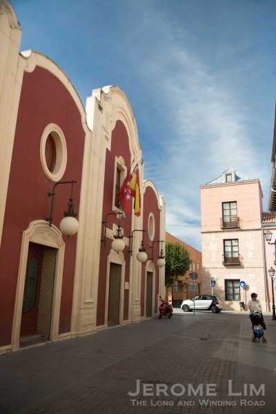 The Teatro Salón Cervantes on Calle Cervantes.