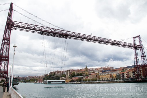 The Vizcaya Bridge.